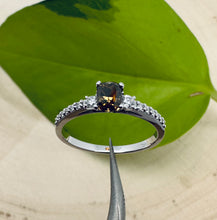 Load image into Gallery viewer, Diamondring in 14 ct. white gold with 0,83 tcw. natural diamonds
