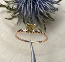 Load image into Gallery viewer, Diamond ring in 14 ct. rose gold with 0,34 tcw. diamonds.