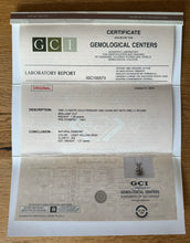 Load image into Gallery viewer, 14 ct. white gold necklace with 1,27 ct. diamond