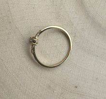 Load image into Gallery viewer, 14 ct. yellow gold ring with 0,32 tcw. diamonds