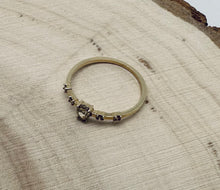 Load image into Gallery viewer, Ring in 14 ct. yellow gold with 0,39 tcw. natural diamonds.