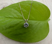 Load image into Gallery viewer, 14 ct. yellow gold necklace with 0,93 ct. diamond