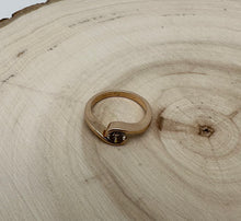 Load image into Gallery viewer, Ring in 14 ct. rose gold with 0,53 ct. diamond