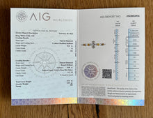 Load image into Gallery viewer, Ring in 14 ct. white gold with 0,31 tcw. diamonds