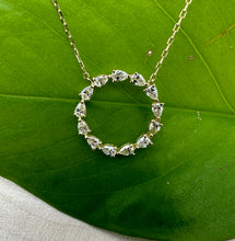Load image into Gallery viewer, Necklace in 18 ct. gold with 0,60 tcw. diamonds