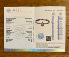 Load image into Gallery viewer, Diamondring in 14 ct. white gold with 0,54 tcw. natural diamonds