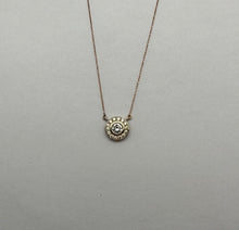 Load image into Gallery viewer, Necklace in 18 ct. pink gold with 0,87 tcw. diamonds