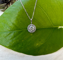 Load image into Gallery viewer, Necklace in 14 ct. white gold with 0,51 tcw. natural diamonds