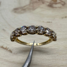 Load image into Gallery viewer, 14 ct. gold ring with 1,66 ct. natural diamonds