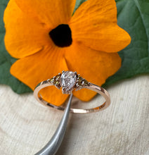 Load image into Gallery viewer, 14 ct. rose gold ring with 0,25 tcw. diamonds