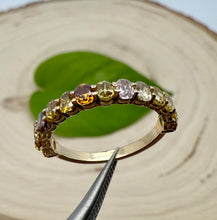 Load image into Gallery viewer, Rainbow diamond ring with 1,59 ct. diamonds