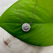 Load image into Gallery viewer, Necklace in 18 ct. pink gold with 0,87 tcw. diamonds