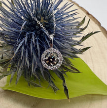 Load image into Gallery viewer, Necklace in 14 ct. white gold with 0,52 tcw. diamonds