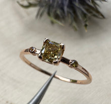 Load image into Gallery viewer, Diamond ring in 14 ct. rose gold with 0,34 tcw. diamonds.