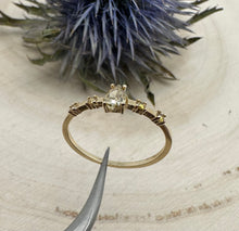 Load image into Gallery viewer, Ring in 14 ct. yellow gold with 0,39 tcw. natural diamonds.