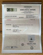 Load image into Gallery viewer, 14 ct. white gold necklace with 1,02 ct. diamond