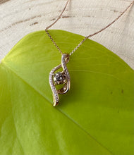 Load image into Gallery viewer, Necklace in 14 ct. pink gold with 0,56 tcw. diamonds