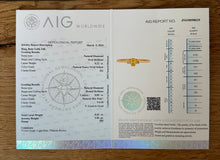 Load image into Gallery viewer, 14 ct. rose gold ring with 0,26 tcw. diamonds.