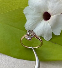 Load image into Gallery viewer, Diamondring in 14 ct. pink gold with 0,73 tcw. natural diamonds