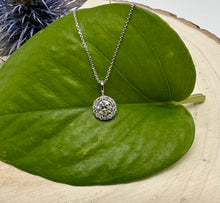 Load image into Gallery viewer, Necklace in 14 ct. white gold with 0,51 tcw. natural diamonds