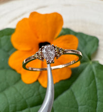 Load image into Gallery viewer, 14 ct. rose gold ring with 0,25 tcw. diamonds
