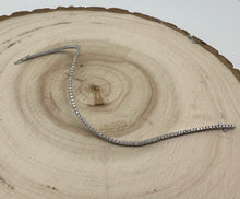 Load image into Gallery viewer, Tennis bracelet in 14 ct. white gold with 1,50 ct. diamonds