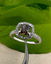 Load image into Gallery viewer, Ring in 14 ct. white gold with 1,37 tcw. diamonds.