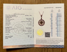 Load image into Gallery viewer, Necklace in 14 ct. white gold with 0,52 tcw. diamonds