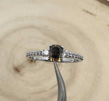 Load image into Gallery viewer, Diamondring in 14 ct. white gold with 0,83 tcw. natural diamonds