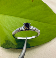 Load image into Gallery viewer, Diamondring in 14 ct. white gold with 0,83 tcw. natural diamonds