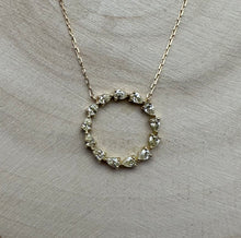 Load image into Gallery viewer, Necklace in 18 ct. gold with 0,60 tcw. diamonds