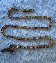 Load image into Gallery viewer, 18 ct. rose gold tennis bracelet with 1,58 tcw. diamonds