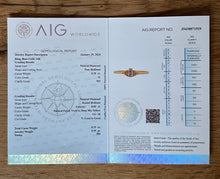 Load image into Gallery viewer, 14 ct. rose gold ring with 0,25 tcw. diamonds