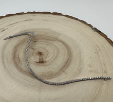 Load image into Gallery viewer, Tennis bracelet in 14 ct. white gold with 1,50 ct. diamonds