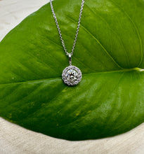 Load image into Gallery viewer, Necklace in 14 ct. white gold with 0,51 tcw. natural diamonds