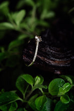 Load image into Gallery viewer, Elegant Gold Ring with Light Brown Diamond