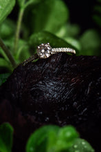 Load image into Gallery viewer, Elegant Gold Ring with Light Brown Diamond