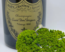 Load image into Gallery viewer, White gold ring with an intense yellow diamond