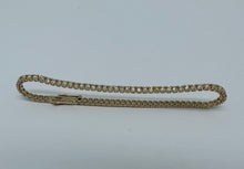 Load image into Gallery viewer, Gold bracelet with 3,10 tcw. natural, yellow diamonds
