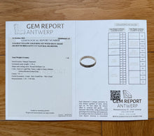Load image into Gallery viewer, Double eternity gold ring with 1,34 tcw. natural diamonds.
