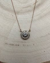 Load image into Gallery viewer, Necklace in 18 ct. pink gold with 0,87 tcw. diamonds
