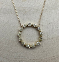 Load image into Gallery viewer, Necklace in 18 ct. gold with 0,60 tcw. diamonds
