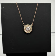 Load image into Gallery viewer, Necklace in 18 ct. pink gold with 0,87 tcw. diamonds
