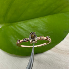 Load image into Gallery viewer, 14 ct. rose gold ring with 0,39 tcw. diamonds
