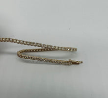 Load image into Gallery viewer, Gold bracelet with 3,10 tcw. natural, yellow diamonds
