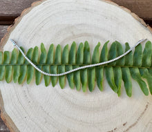 Load image into Gallery viewer, Tennis bracelet in 14 ct. white gold with 2,20 ct. natural diamonds
