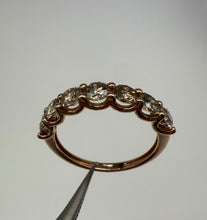 Load image into Gallery viewer, Diamond ring in 14 ct. rose gold with 1,39 tcw. natural diamonds
