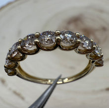 Load image into Gallery viewer, 14 ct. gold ring with 1,66 ct. natural diamonds
