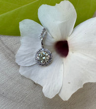 Load image into Gallery viewer, Necklace in 14 ct. white gold with 0,54 tcw. diamonds
