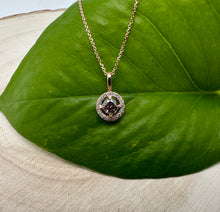 Load image into Gallery viewer, Necklace in 14 ct. rose gold with 0,62 tcw. diamonds
